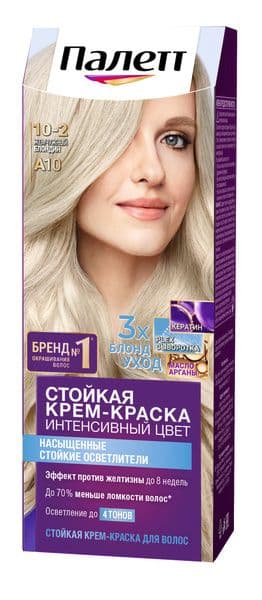 ПАЛЕТТЕ краска для вол.А10 Жемч.блонд