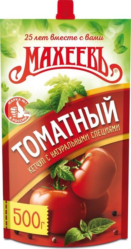Кетчуп Махеев Томатный 500г м/у