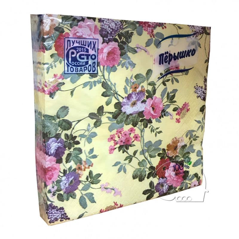 Салфетки 3-сл.33*33 20л (в ассортименте)