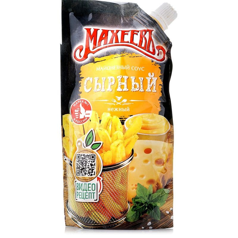 Соус Махеев Сырный 50,5% 200г м/у