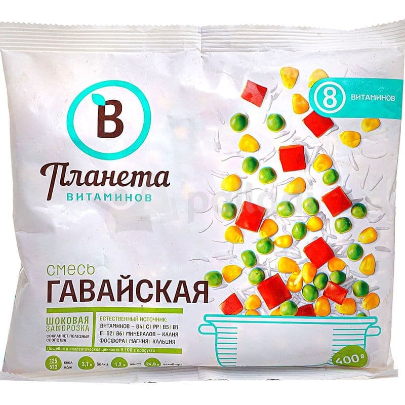 Гавайская смесь с/м 400гр Планета витаминов