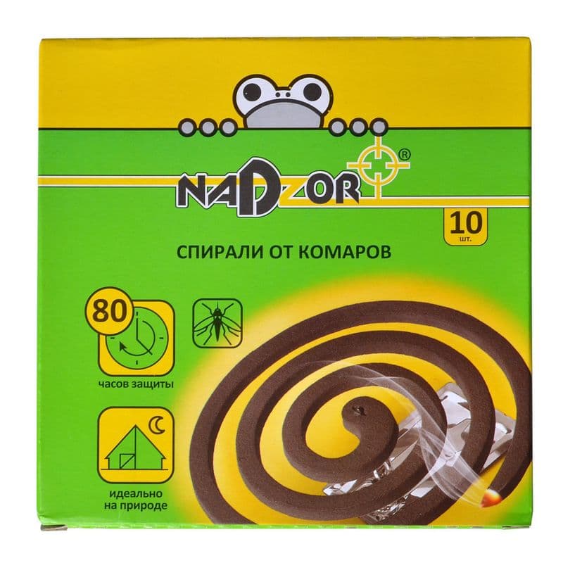 Спирали от комаров 10 шт