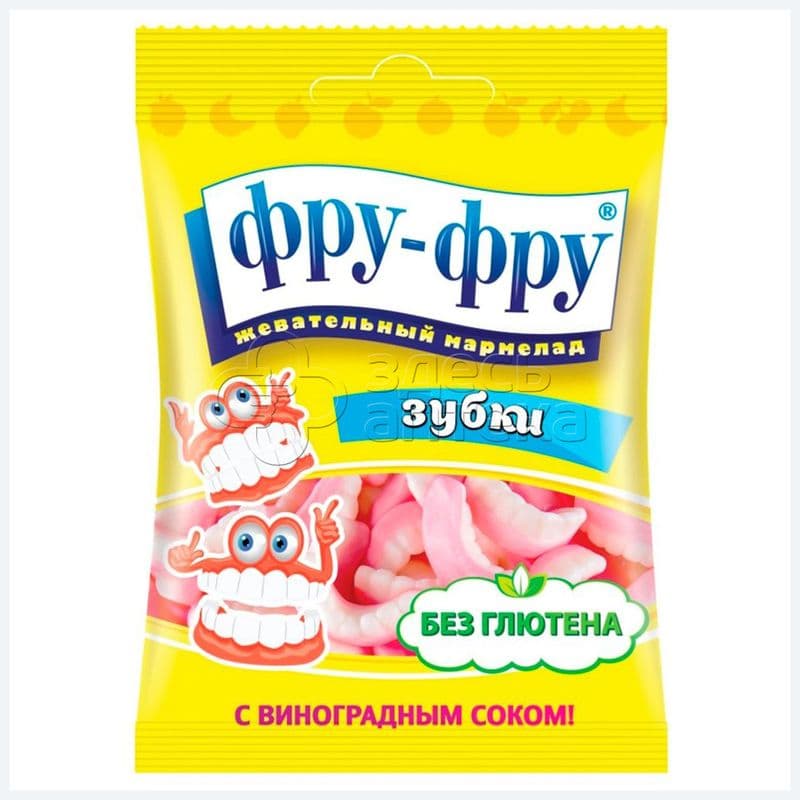 Жев мармелад Фру Фру Зубки 30г*24