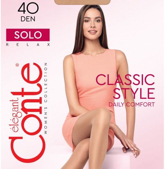Колготки Конте Соло 40 XL
