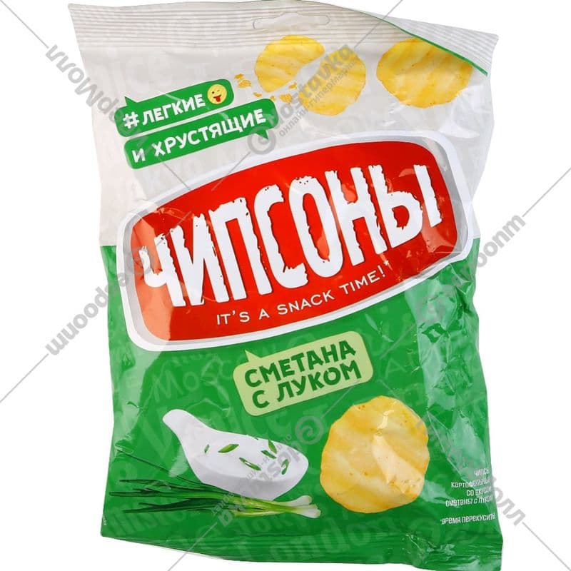 Чипсы Чипсоны 40г Сметана и лук
