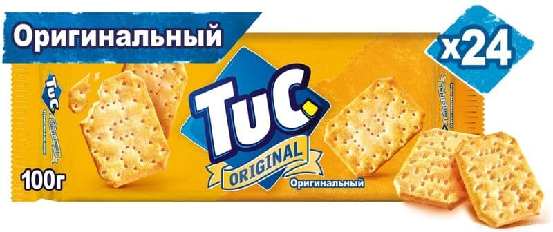 Крекер ТУК 100г с солью