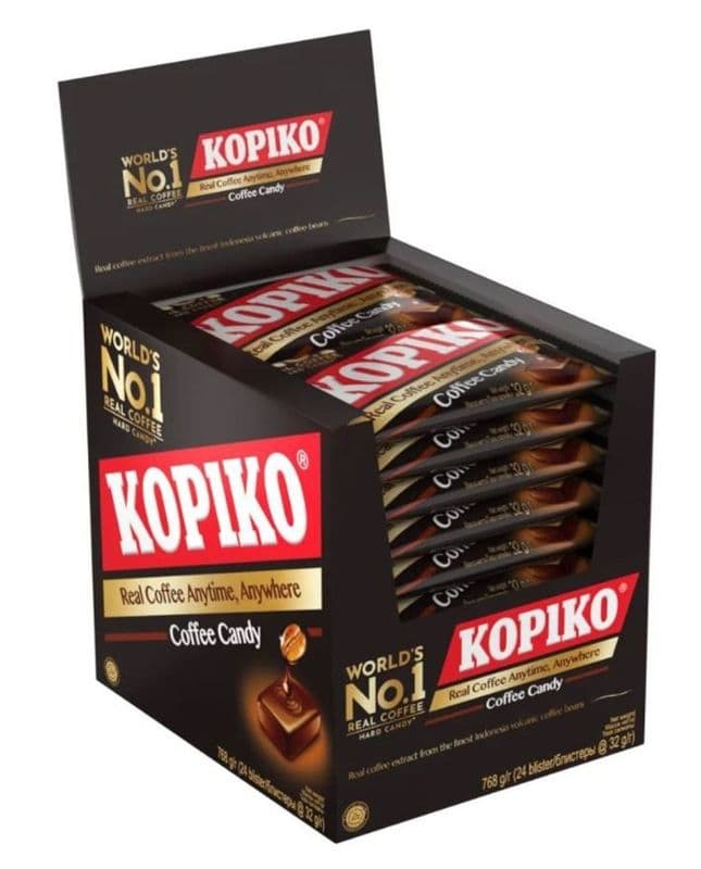 Леденцы Копико со вкусом кофе 32г блистер Майора