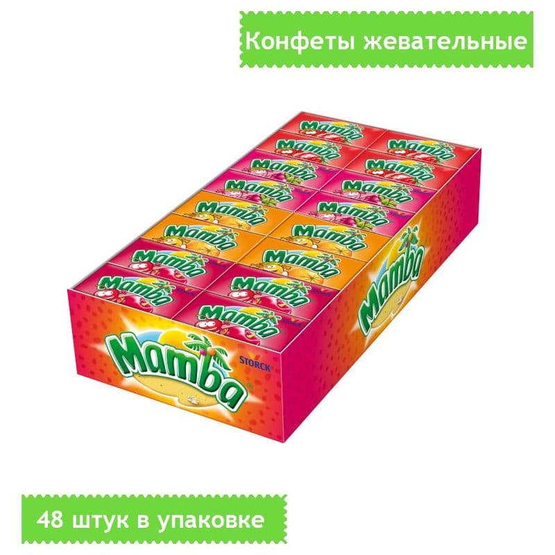 Жев.кон.Мамба Ассорти 26,5г*48