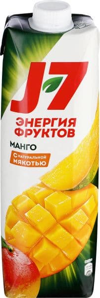 Сок J7 зеленое Манго 0,97л