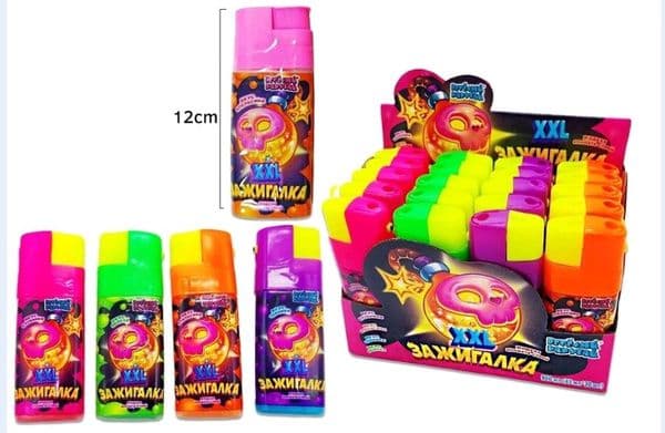 Конфета жидкая Спрей Зажигалка XXL 45мл*20 ТД Холодок