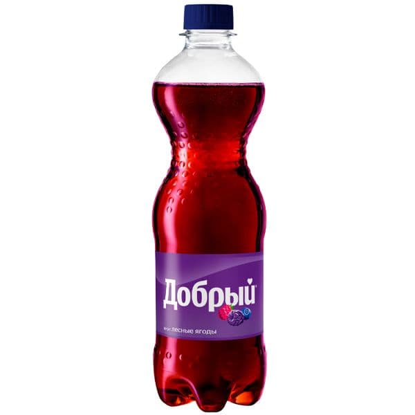 Газ вода Добрый Лесные Ягоды 1л пэт