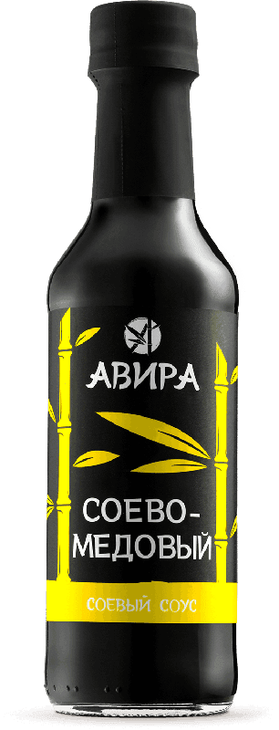Соус соевый Авира Соево-медовый 250мл с/б