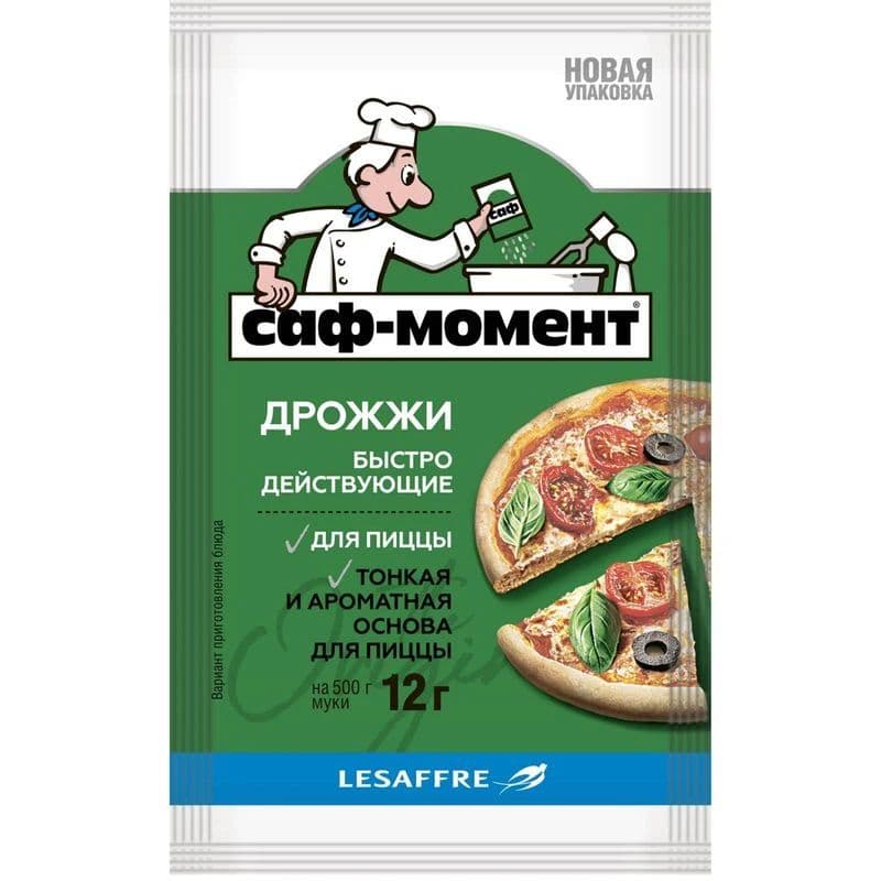 Дрожжи Саф Момент для пиццы 12г*40