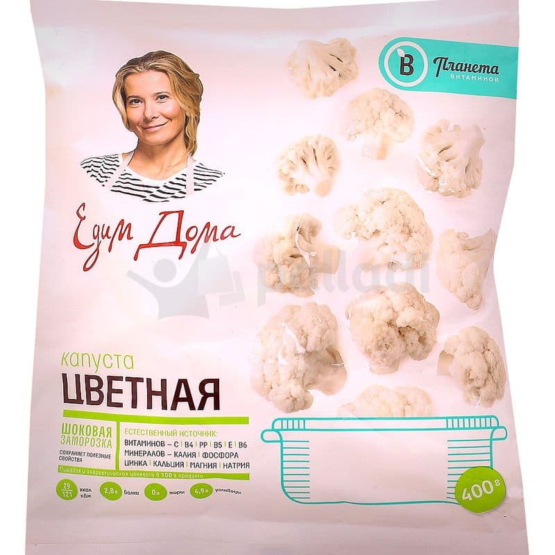 Капуста Цветная с/м 400гр Планета Витаминов