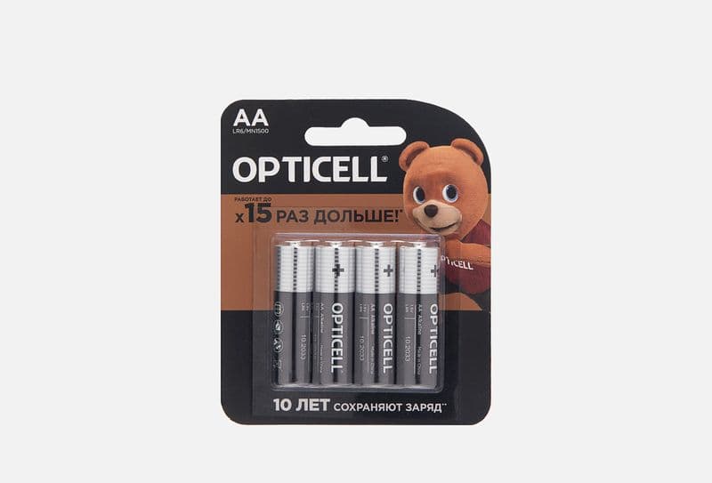 Батарейки Oптиселл  Basic AAА 4шт
