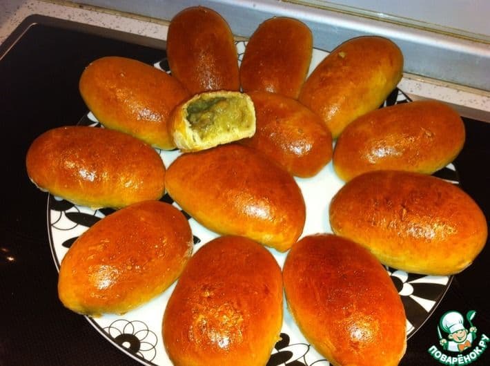 Пирожки с картофелем в/с 100г Армхлеб