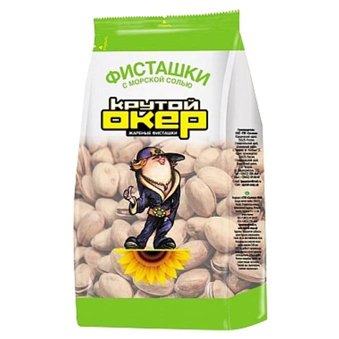 Фисташки Крутой Окер жареные соленые 50г