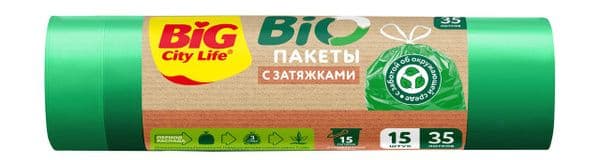 Пакетики д/запекания 15шт/40 BIG City