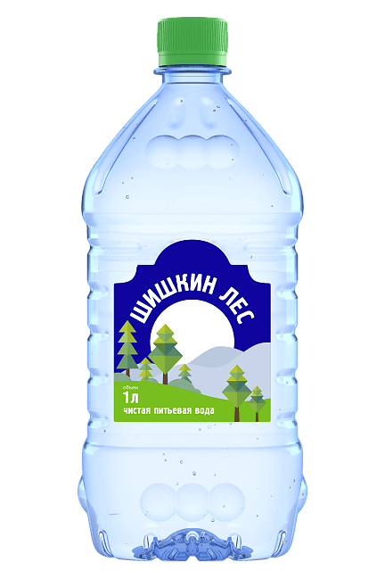 Вода питьевая Шишкин Лес 1л пэт