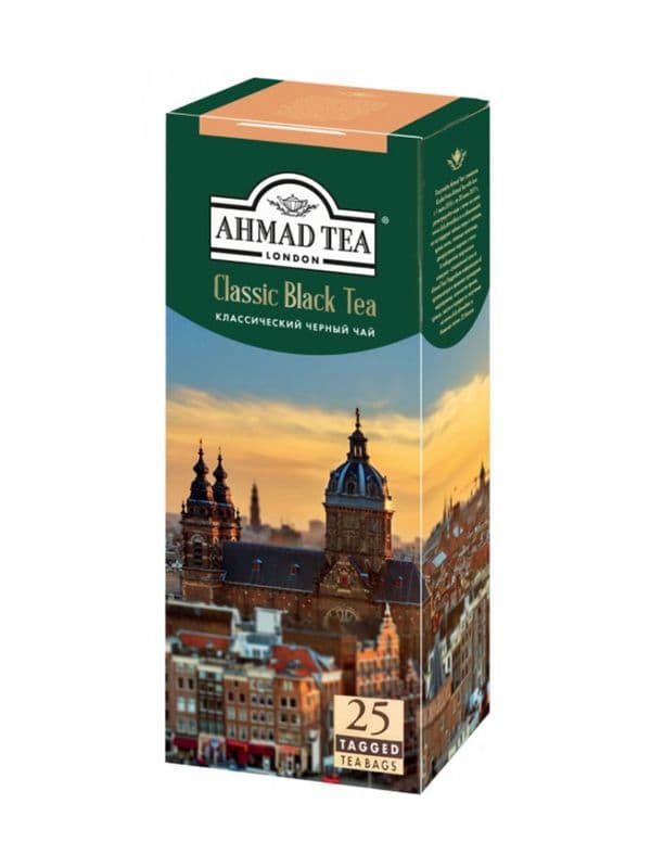 ЧАй Ахмад Классический черный 25пак