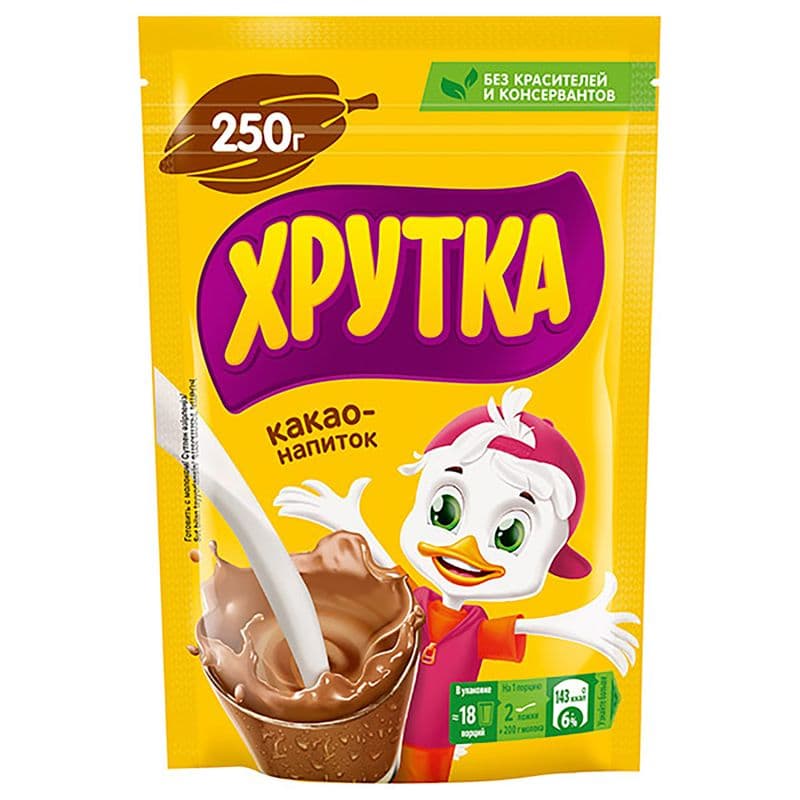 Какао Хрутка 250г Нестле
