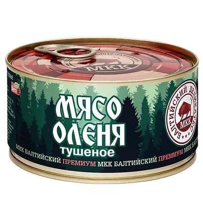 Мясо Оленя Балт.Деликатес в с/с 325г ж/б МКК
