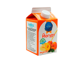 Йогурт фрук.персик 1,5% 450г БЗМЖ Кубарус