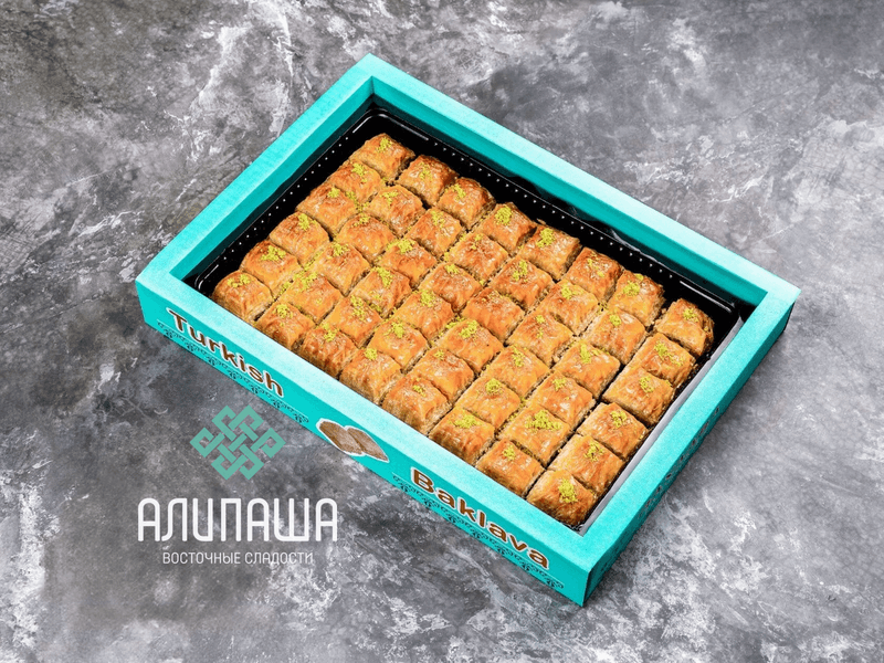 Пахлава классическая с грецким орехом 300гАлипаша