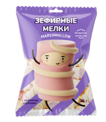Маршмеллоу Зефирные мелки 85г Клубника